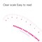 Kearing® Transparent Vary Form French Curve Ruler for Sewing, Pattern Making 12", 18" or 24"